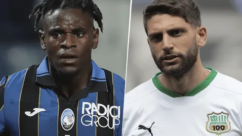 Atalanta vs. Sassuolo por la Serie A de Italia. (Fotos: Getty Images).