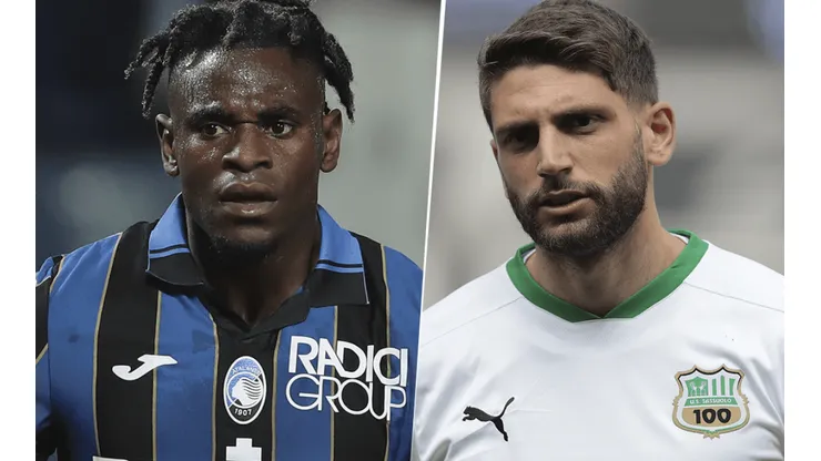 Atalanta vs. Sassuolo por la Serie A de Italia. (Fotos: Getty Images).