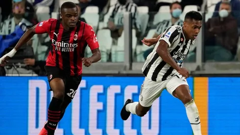 Imágenes de Juventus vs. Milan.