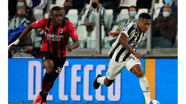Imágenes de Juventus vs. Milan.