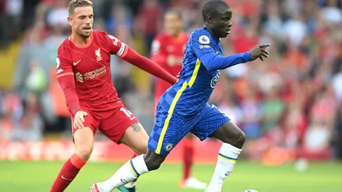 Jordan Henderson y N'Golo Kanté
