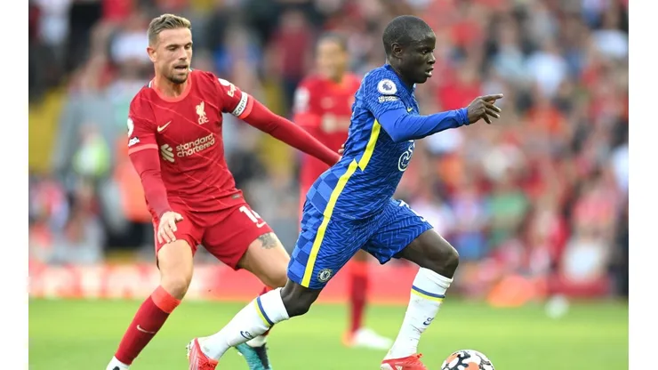 Jordan Henderson y N'Golo Kanté