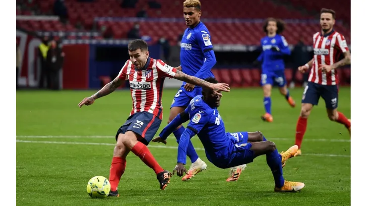 Imágenes del último Atlético de Madrid vs. Getafe por laLiga.
