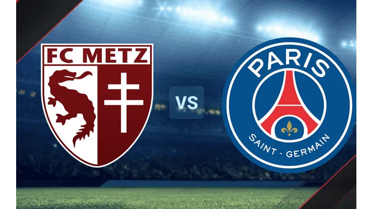 PSG visita al Metz por la Ligue 1.