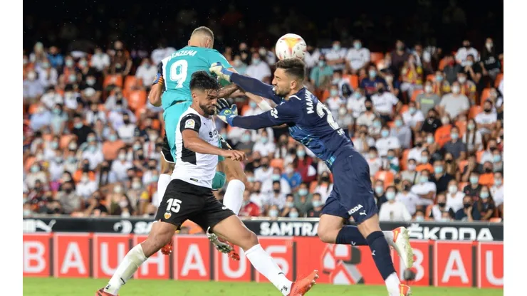 El gol de Karim Benzema que le dio el triunfo a Real Madrid.