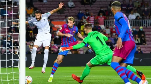 El gol de Domingos Duarte para Granada.