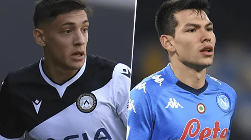 Udinese vs. Napoli por la Serie A de Italia. (Fotos: Getty Images).