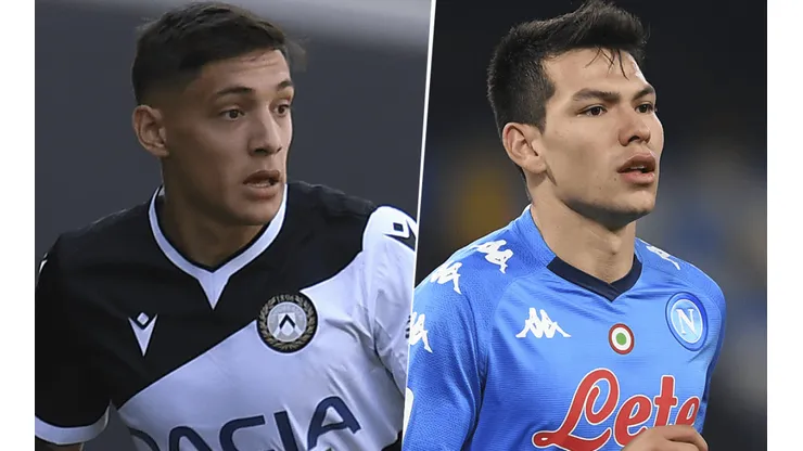 Udinese vs. Napoli por la Serie A de Italia. (Fotos: Getty Images).