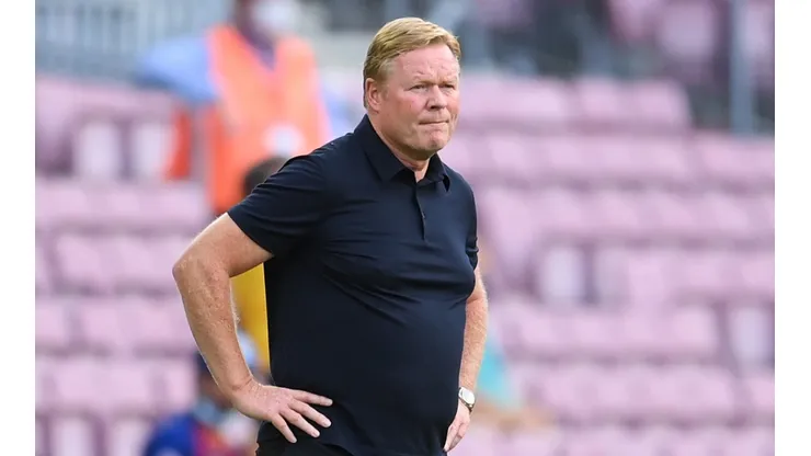 Ronald Koeman, entrenador del Barcelona.