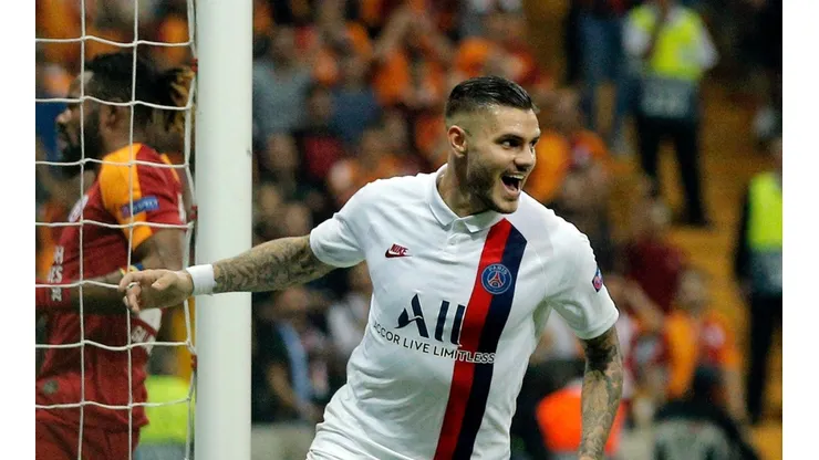PSG le ganó a Lyon sobre el final con un gol de Mauro Icardi