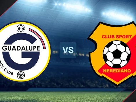 Guadalupe vs. Herediano EN VIVO por la Liga Promerica de Costa Rica: hora, TV y minuto a minuto