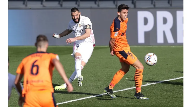 Imágenes del último Real Madrid vs. Valencia por LaLiga.