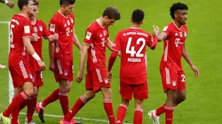 Jugadores del Bayern Munich.