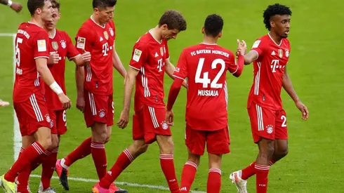 Jugadores del Bayern Munich.