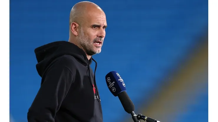 Pep Guardiola, entrenador de Manchester City.