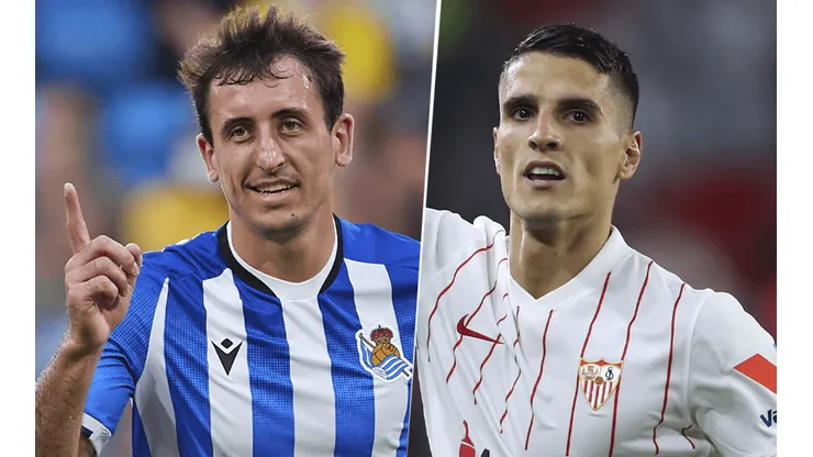 Real Sociedad vs. Sevilla por La Liga de España (Foto: Getty Images).