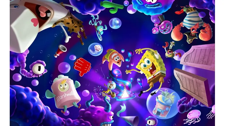 Anuncian SpongeBob SquarePants: The Cosmic Shake, un plataformero de Bob Esponja