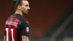 Zlatan Ibrahimovic, delantero del AC Milan.