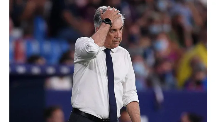 Carlo Ancelotti, entrenador de Real Madrid.