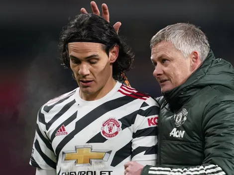 Manchester United: Solskjaer dio pistas sobre el regreso de Cavani tras la lesión
