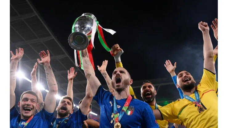 Italia, el campeón de la Eurocopa.
