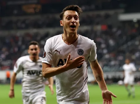 El grito de Özil para romper una racha de tres años sin goles en torneos europeos