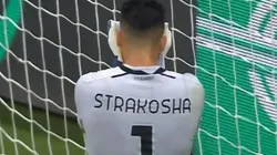 Thomas Strakosha, el culpable de la derrota de Lazio ante Galatasaray.