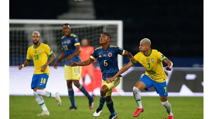 Colombia vs Brasil, partido atractivo de la triple fecha.