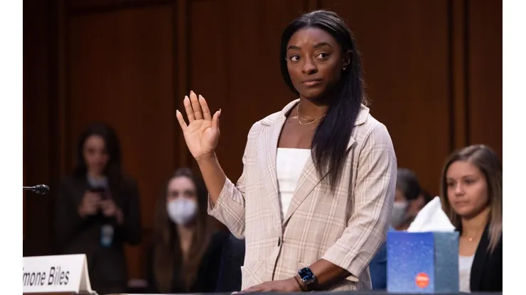 Biles ante el Senado de Estados Unidos