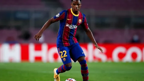 Ansu Fati, jugador del Barcelona.