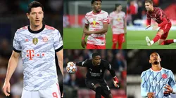 Algunas de las figuras de la primera jornada de la Champions League.