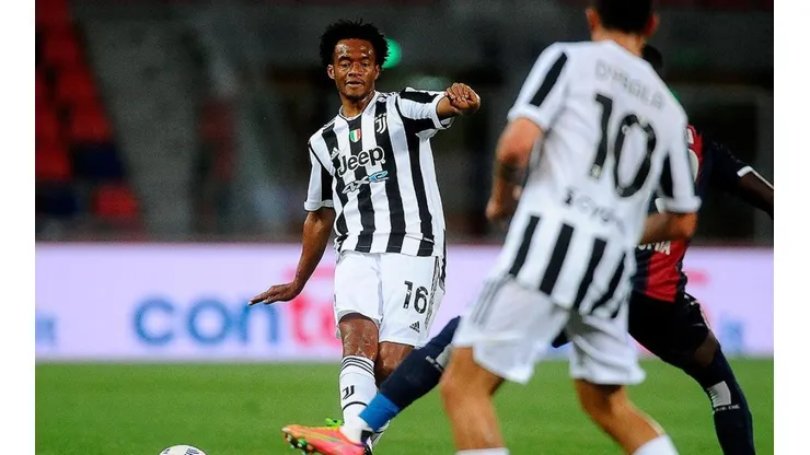 Juan Guillermo Cuadrado en acción con Juventus.
