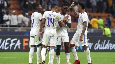 Jugadores del Real Madrid.