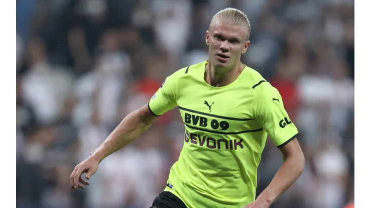 Erling Haaland, jugador del Borussia Dortmund.