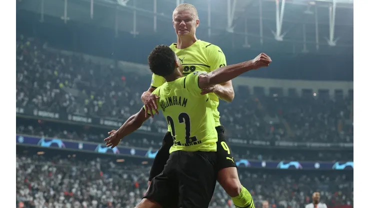 Erling Haaland y Jude Bellingham