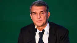 Joan Laporta, presidente de Barcelona, deja un mensaje a la afición.