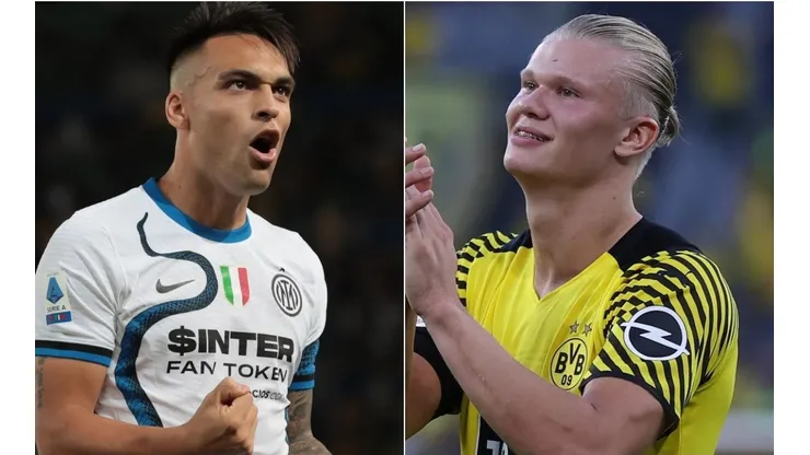Lautaro Martínez, uno de los candidatos a reemplazar a Haaland en Borussia Dortmund.