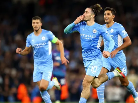 Abultada goleada de Manchester City en el inicio de la Champions