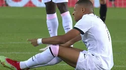 Kylian Mbappé, lesionado en Brujas vs PSG.