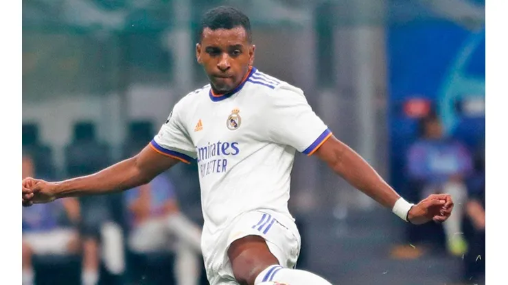 Rodrygo, autor del gol de Real Madrid.