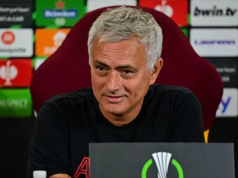 Mourinho confirma que la Roma irá por la Conference League