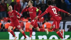 Jordan Henderson, el autor del gol de la victoria.