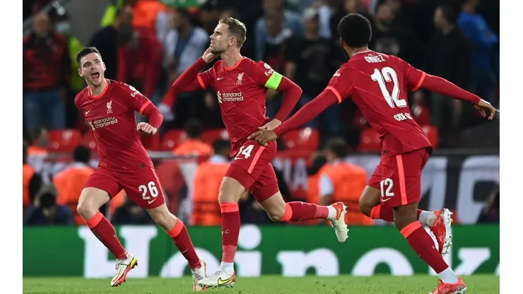 Jordan Henderson, el autor del gol de la victoria.