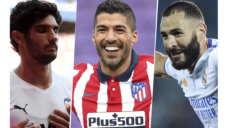 Tabla de posiciones de La Liga de España. (Fotos: Getty Images).