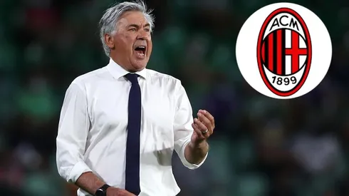 Carlo Ancelotti en dirección de Real Madrid.