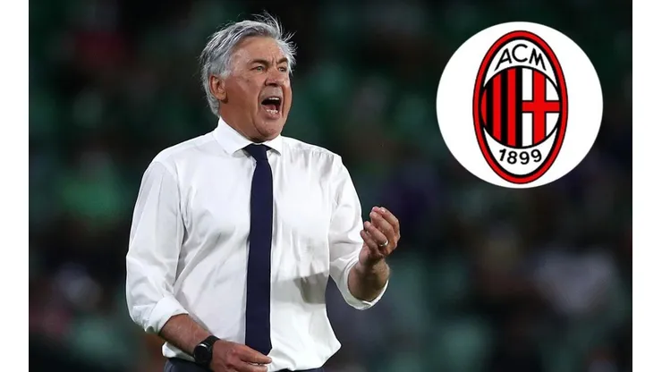 Carlo Ancelotti en dirección de Real Madrid.