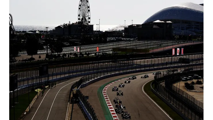 Una gran vista del Gran Premio de Rusia, donde la Fórmula 1 tendrá actividad en la 15° jornada (Foto: Getty Images).
