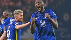 Festejo de gol de Chelsea sobre Zenit.