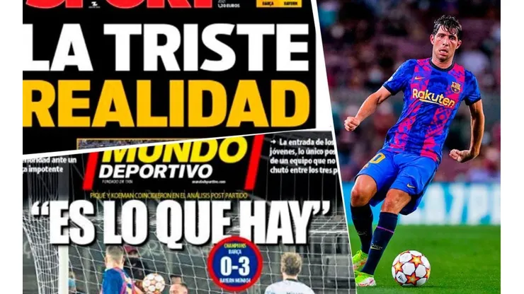 Barcelona y las portadas de la derrota.