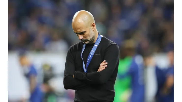 Josep Guardiola en la última final de la Champions League.
